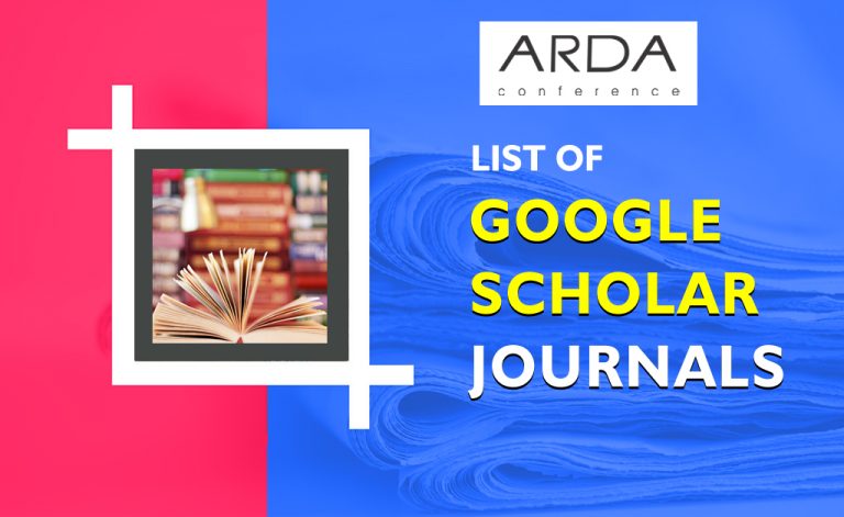 Google Scholar Journals- Open Access Journals List | ARDA Blogs